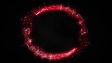 粒子光束碰撞爆炸出logo标志AE模板视频的预览图